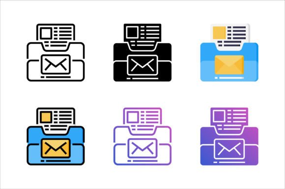 Archive Document Icon: A Versatile Graphic Design Asset for Modern Branding