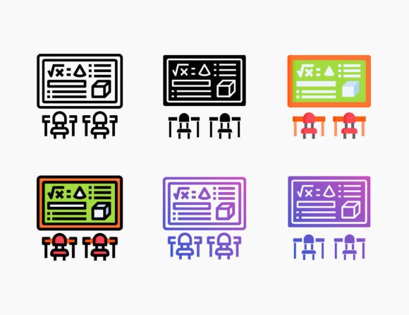 Classroom School Icon Review for Real Embroidery Projects