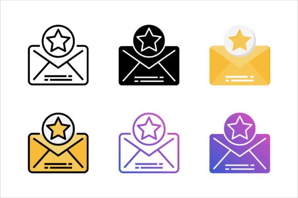 Favourite Mail Icon: A Must-Have Graphic Design Asset for Handmade Creations
