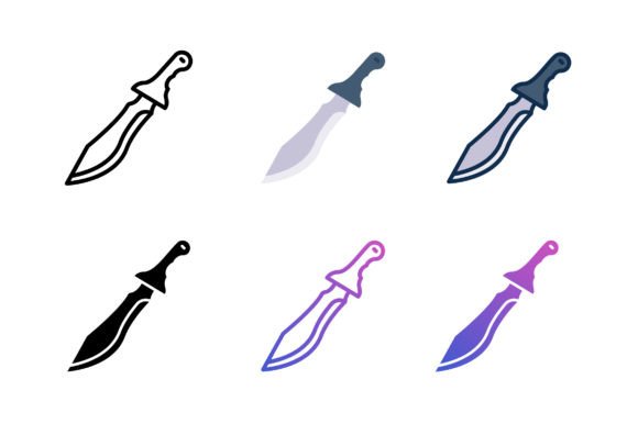 Knife Blade Icon: A Versatile Graphic Design Asset for Modern Content Publishing