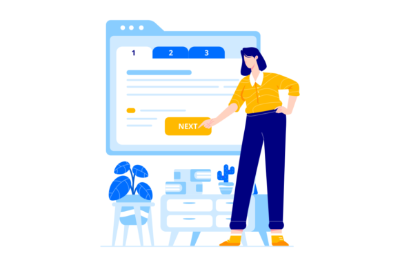 Next Option Vector Illustration: A Graphics Asset for Real Craft Projects