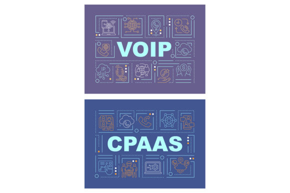 UCAAS Word Concepts Banner Set: A Modern Graphic Template for Content Creators