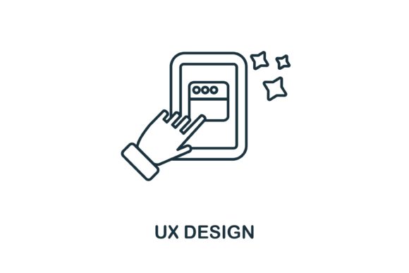 Ux Design Icon: A Versatile Graphic for Digital Sellers
