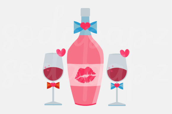 Valentines - Champagne: A Polished Icon for Editorial and Web Design